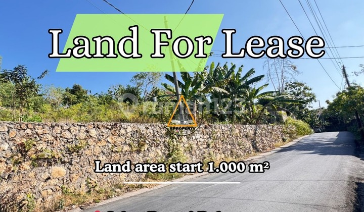 LAND FOR LEASE OCEAN VIEW UNOBSTRUCTED IN PANTAI BALANGAN - JIMBARAN