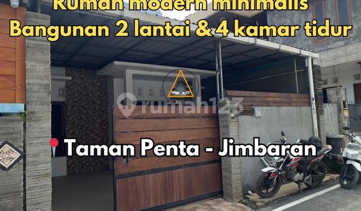 Rumah Minimalis 2 Lantai di Jl. Taman Penta, Jimbaran