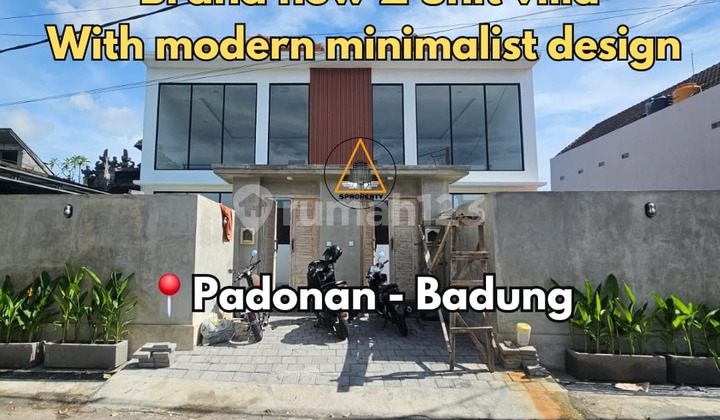 Brand New 2 Unit Modern Minimalist Villa In Padonan Canggu Brand New 2 Unit Modern Minimalist Villa In Padonan Canggu