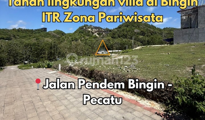Tanah Strategis Lingkungan Villa di Bingin - Pecatu