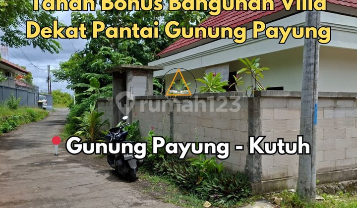 Bonus Land with Villa Building Located Near Gunung Payung Beach Bonus Land with Villa Building Located Near Gunung Payung Beach