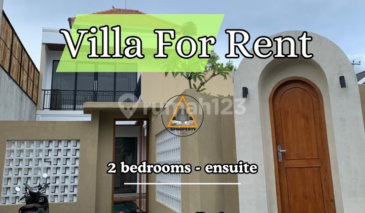 Available Now Villa 2 Bedrooms For Rent In Canggu