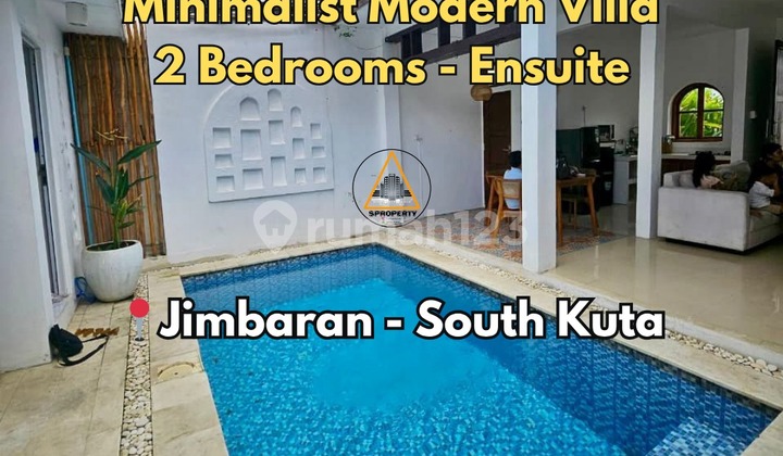 NEED ASAP MINIMALIST MODERN VILLA LOCATION IN JIMBARAN