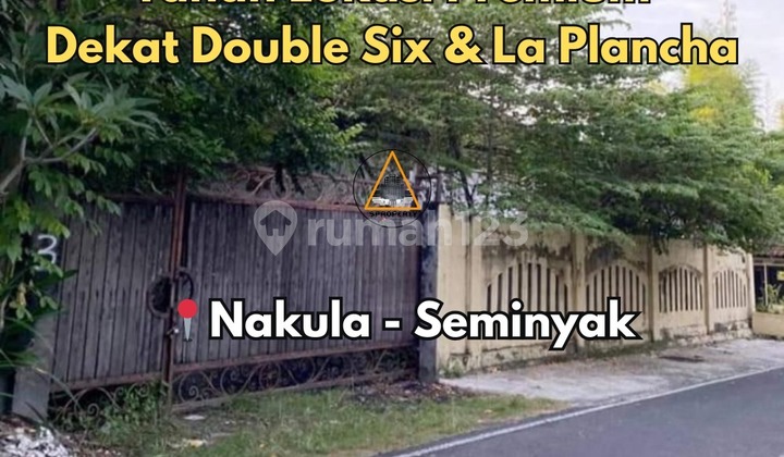 Tanah Lokasi Premium Seminyak Dekat Pantai Double Six