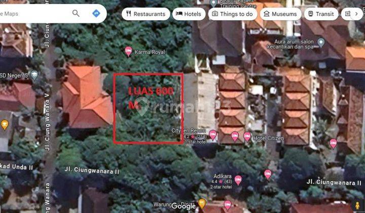 Dijual Tanah Strategis di Ciungwanara Renon 2