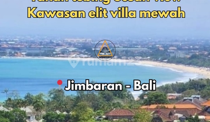 Tanah Ocean View Unblocked Diatas Tebing Lokasi Jimbaran