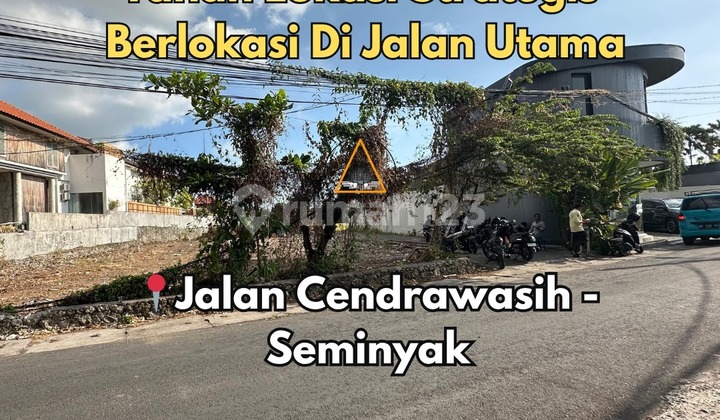 Tanah Strategis Komersil Jalan Utama Cendrawasih Petitenget 1
