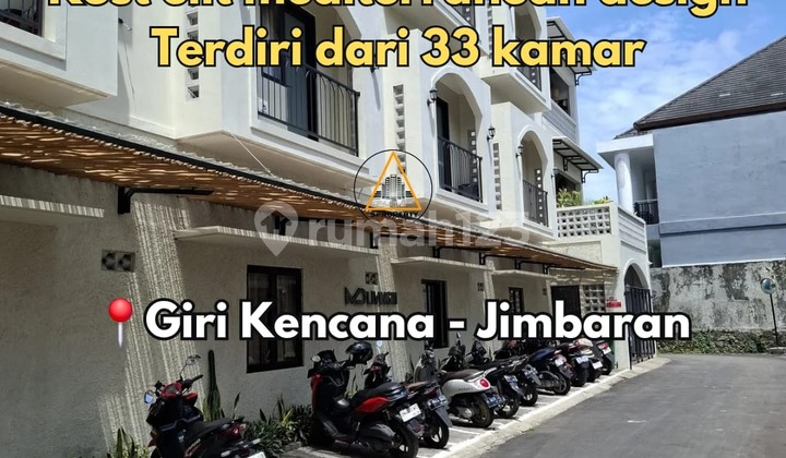 Kost Elit Mediterranean Design Terdiri Dari 33 Kamar Dekat Gwk