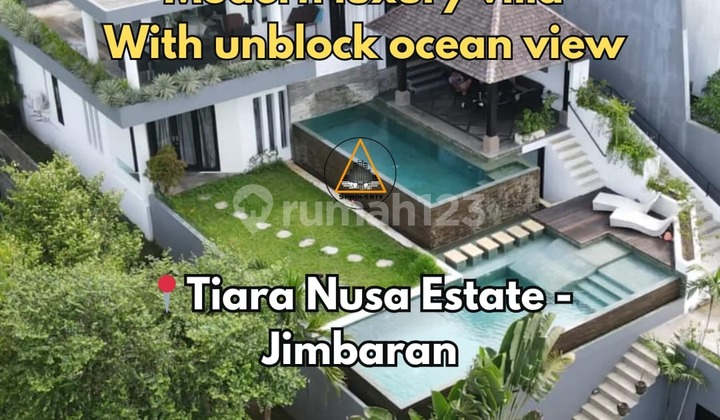 Luxury Villa With Unblock Ocean View In Tiara Nusa Jimbaran