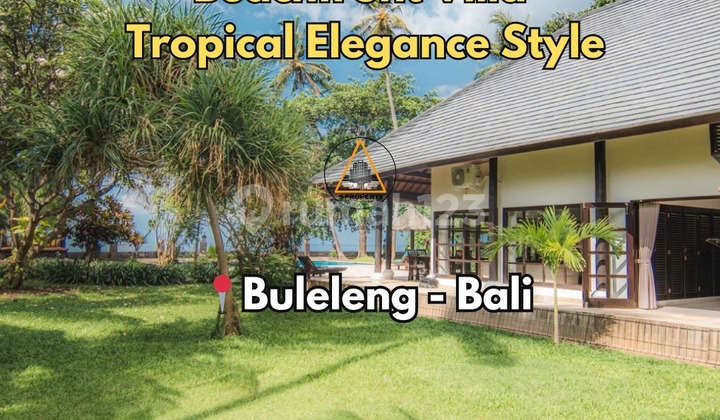 Vila Tepi Pantai dengan Desain Elegan Tropis di Buleleng Vila Tepi Pantai dengan Desain Elegan Tropis di Buleleng
