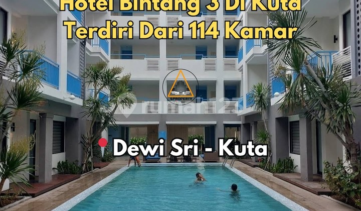 HOTEL BINTANG 3 TERDIRI DARI 114 KAMAR BERLOKASI DI KUTA