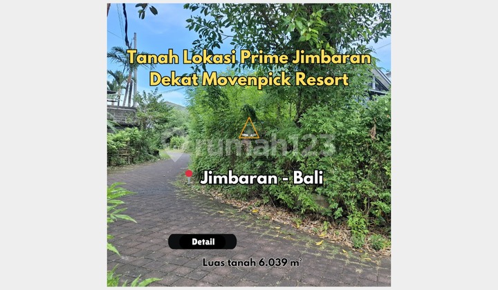 TANAH LOKASI PRIME DI JIMBARAN DEKAT DENGAN MOVENPICK RESORT