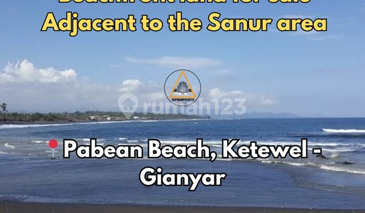 Beachfront Land For Sale In Pabean Beach, Ketewel, Gianyar