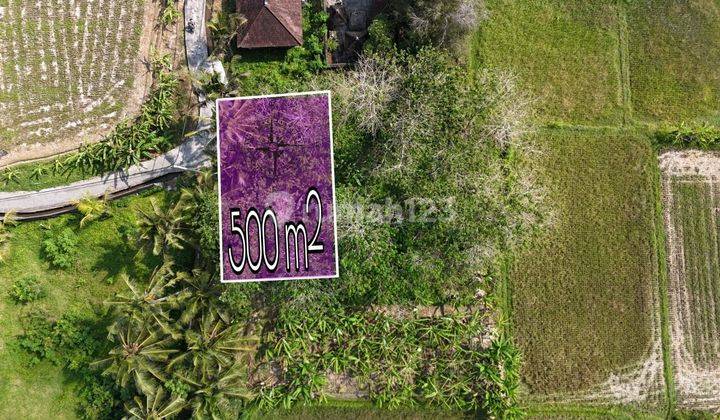 Land for Sale with Rice Field View in Singakerta Ubud 2