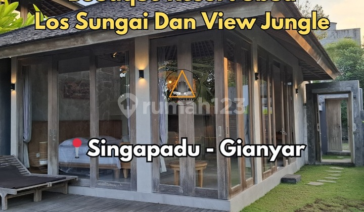 Butik Resort Ubud Sungai dan Pemandangan Hutan Butik Resort Ubud Sungai dan Pemandangan Hutan