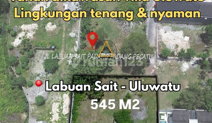 Tanah Kawasan Villa Lokasi Premium di Labuan Sait Uluwatu, Pecatu