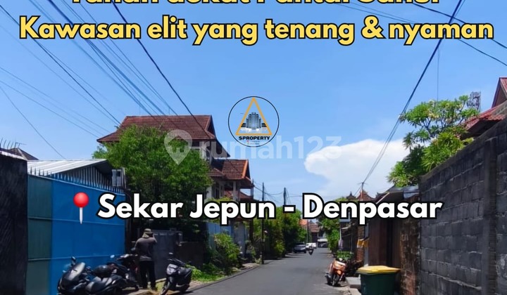 Tanah Lokasi Jl Sekar Jepun Denpasar Timur Dekat Dyatmika School
