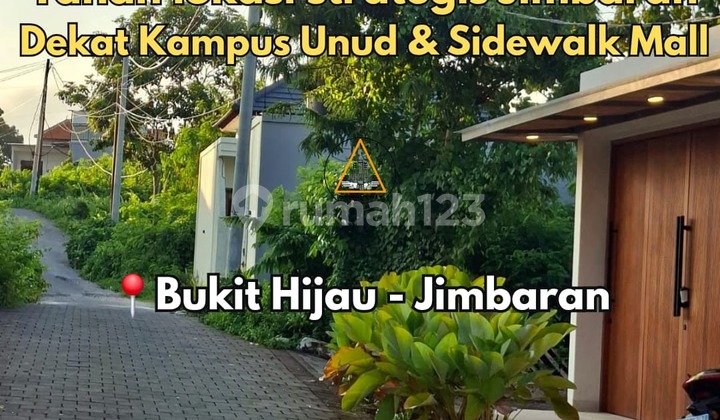 Strategic Land in Jimbaran Location Near Unud Campus & Sidewalk Mall