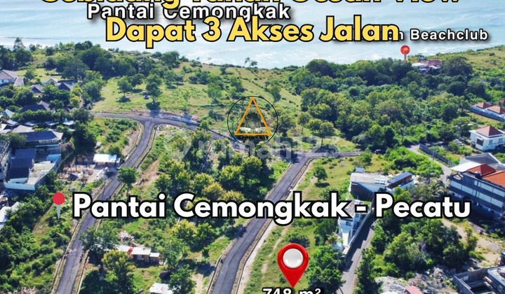 Tanah Ocean View Kawasan Wisata Pantai Cemongkak Pecatu