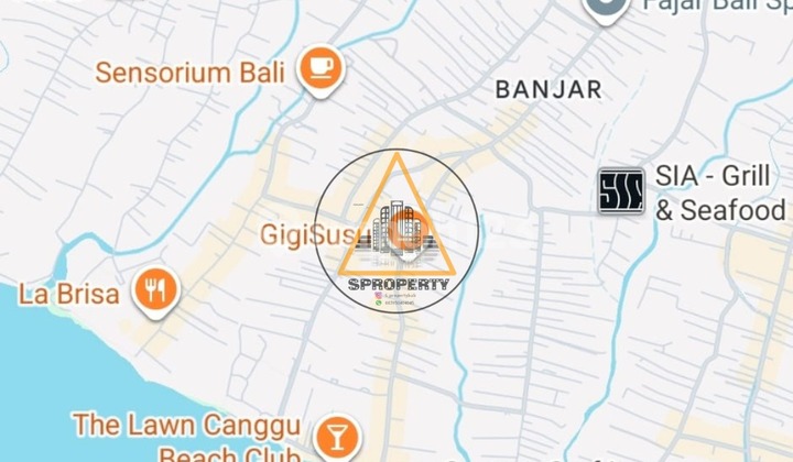 LAND NEAR ECHO BEACH IN AN AREA OF VILLAS, HOTELS, AND RESTAURANTS