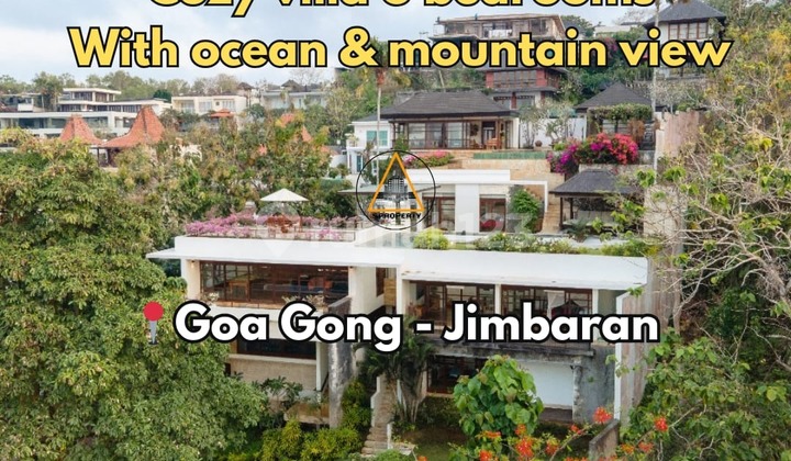 Cozy Villa 6 Beds, Ocean View & Mountain View, Goa Gong, Jimbaran