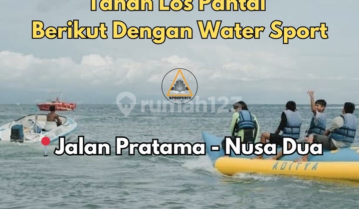 BEACHFRONT LAND WITH WATER SPORTS AND COMPLETE PERMITS