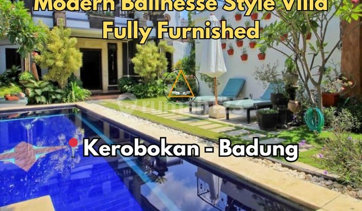 Modern Balinese Style Villa Located in Kerobokan