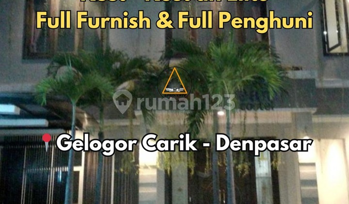 Dijual kost elit lokasi di Gelogor carik / Denpasar - Bali.