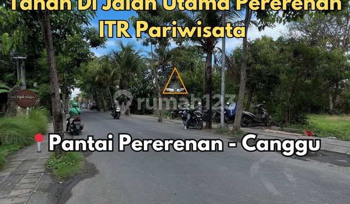 Tanah Premium Lokasi di Jalan Utama Pantai Pererenan