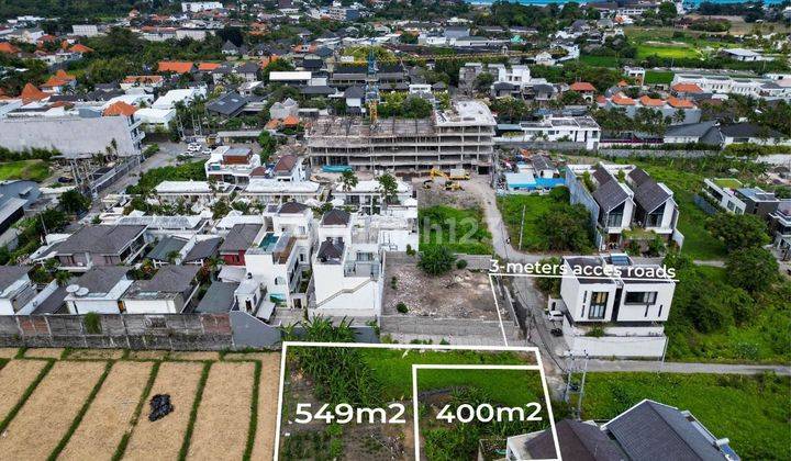 For Sale 2 Premium Plots of Land in Canggu Berawa 2