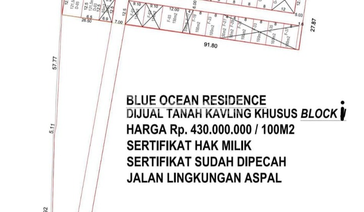 Promo Tanah Kavling Siap Bangun Lokasi di Raya Kampial Nusa Dua