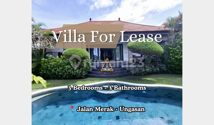 Villa for lease Ungasan location Jalan Merak / Near GWK statue Villa for lease Ungasan location Jalan Merak / Near GWK statue