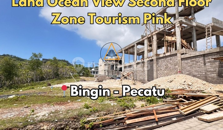 LAND FOR SALE WITH FULL OCEAN VIEW ON THE SECOND FLOOR IN BINGIN PECATU
