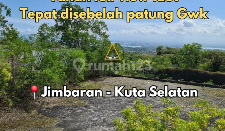 Special Land with Full Ocean View in Jimbaran Bali / Next to the GWK Statue