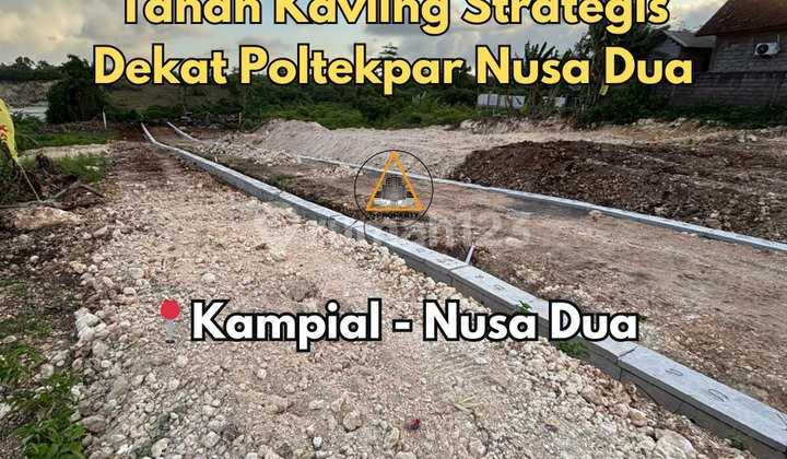 STRATEGIC LAND LOT READY TO BUILD LOCATION KAMPIAL - NUSA DUA