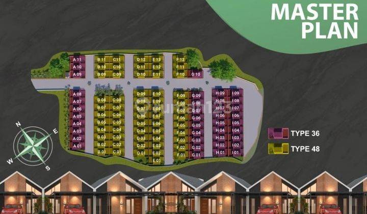 RUMAH MODERN MINIMALIS LOTUS VILLAS GOWA 7