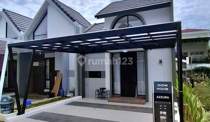 Rumah Gaya Scandinavian Di Citra Garden Gowa  1