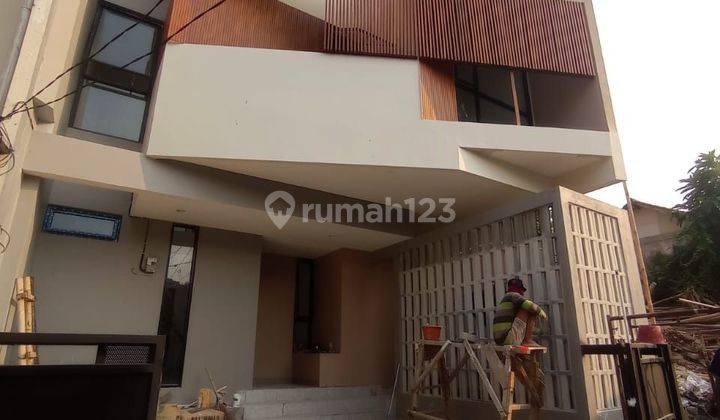 Rumah Baru dengan Desain Minimalis Modern @Mertilang Bintaro 1