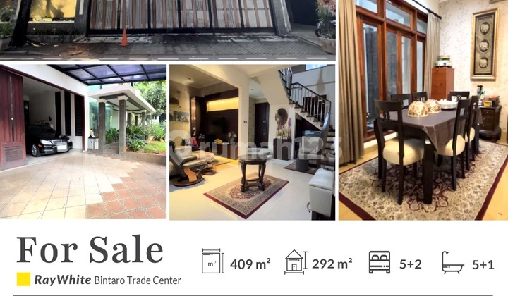For Sale: Charming Ready-to-Occupy House in Panglima Polim, South Jakarta For Sale: Charming Ready-to-Occupy House in Panglima Polim, South Jakarta