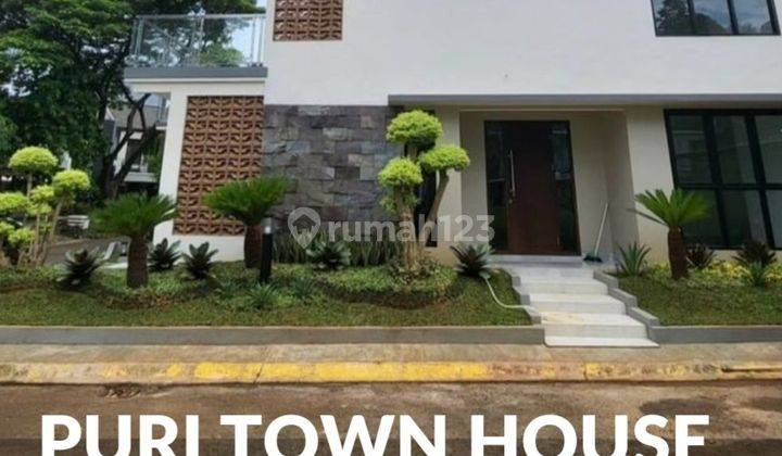 Rumah Cantik  Hoek Minimalia Modern@puri Town House 1