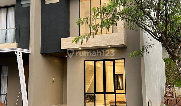 Rumah Cantik 2 Lantai Dengan Desain Minimalis Modern @bsd 1