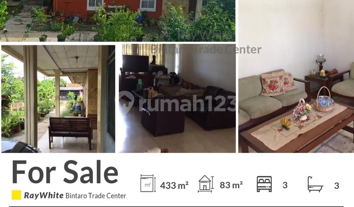 Dijual Rumah Luas Harga Murah di Petukangan Jakarta Selatan 2