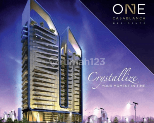 Dijual Apartemen One Casablanca Investasi Mewah di Lokasi Premium Jakarta Selatan 1