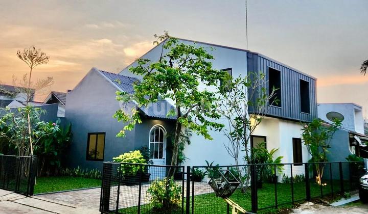 Rumah Modern Minimalis Shm Di Bsd Ciater Permai