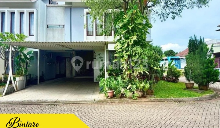 Rumah 2 Lantai Posisi Hook di Cluster Bintaro Sektor 9