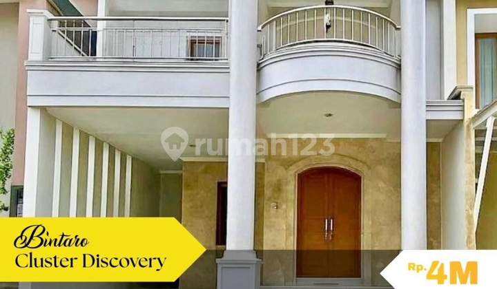 Rumah Murah Furnished Siap Huni di Discovery Bintaro