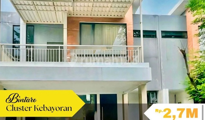 Luxury Minimalist House, Ready to Occupy @Bintaro Jaya Sector 7. 2