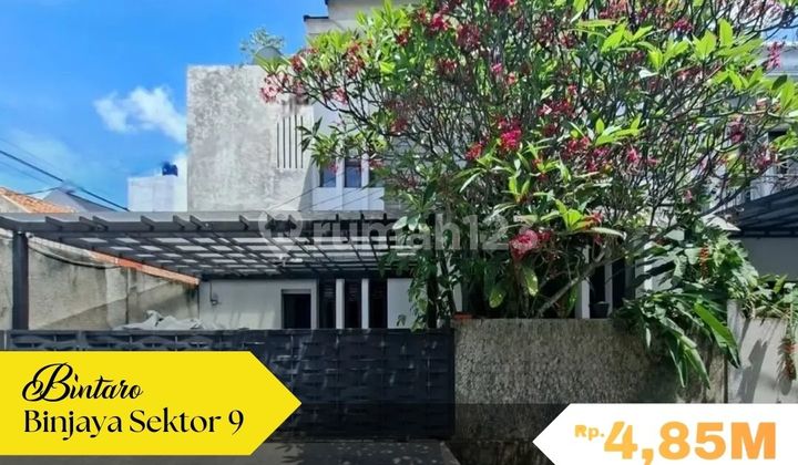 Rumah Modern Semi Furnished di Bintaro Sektor 9