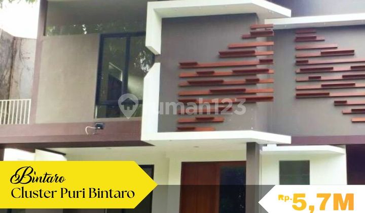 Rumah Modern Minimalis Di Kawasan Puri Bintaro