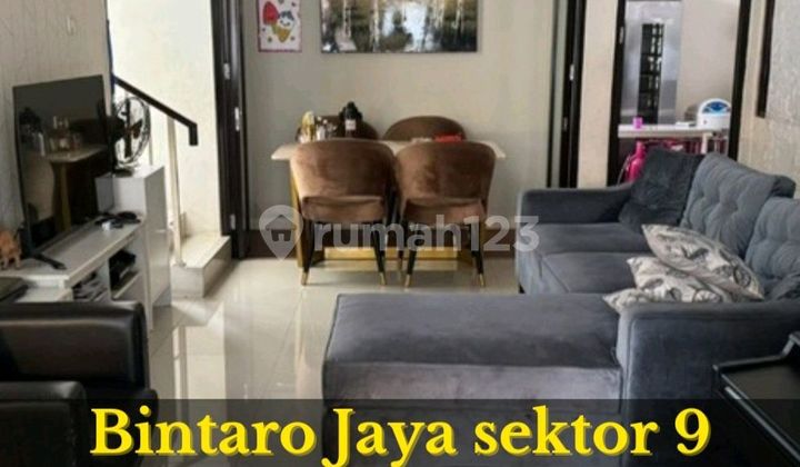 Rumah Bagus, Siap Huni, Modern Minimalis Dalam Cluster Discovery, Bintaro Jaya Sektor 9